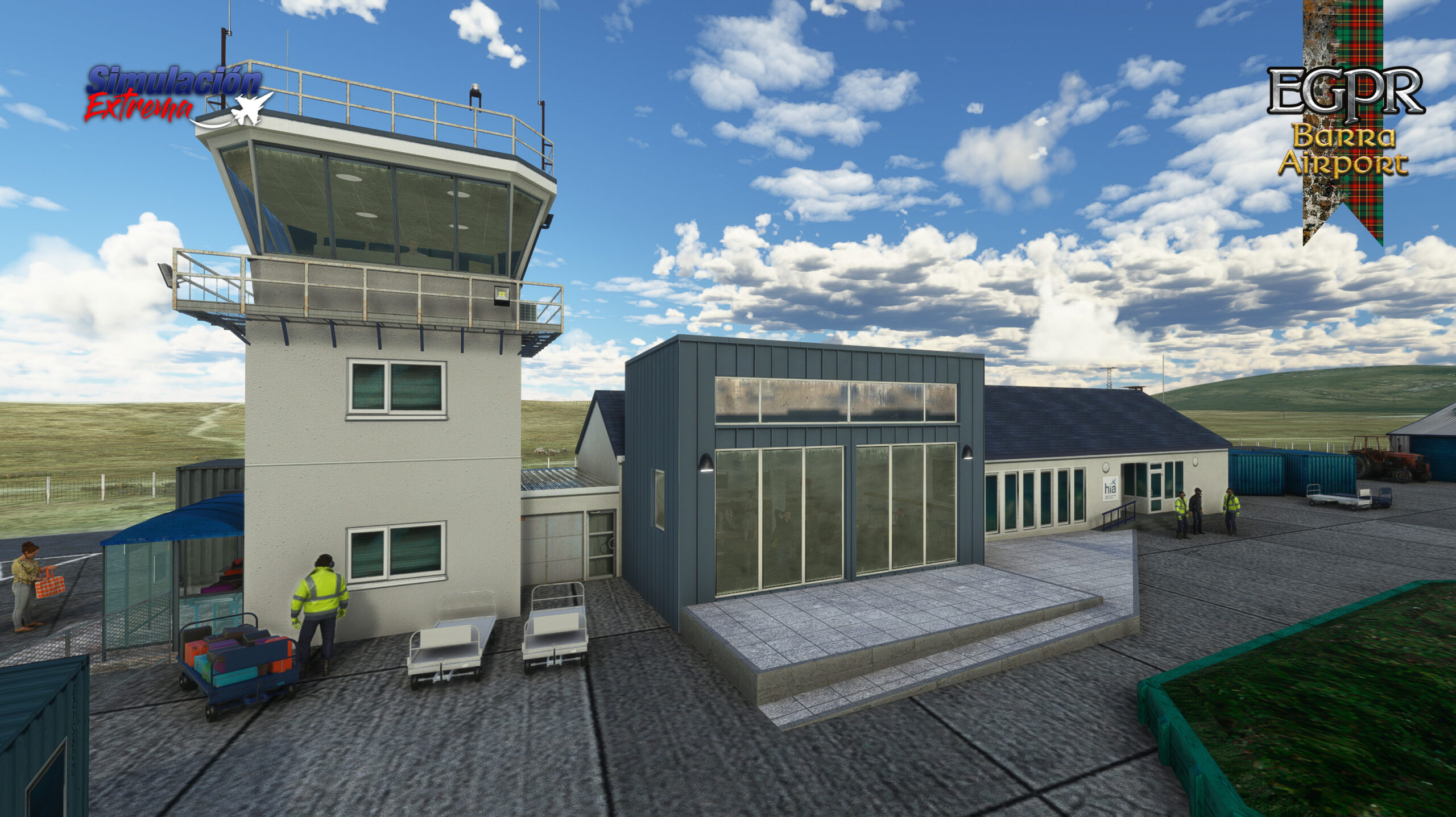 EGPR Barra Airport for MSFS2020 - Simulación Extrema